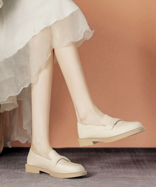 「Dewlily」 シューズ 23.5cm アイボリー レディース_画像6