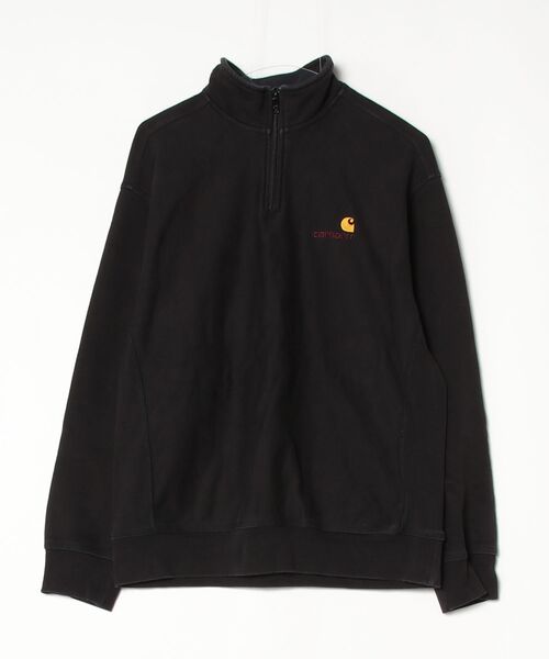 「Carhartt」 スウェットカットソー MEDIUM ブラック メンズ