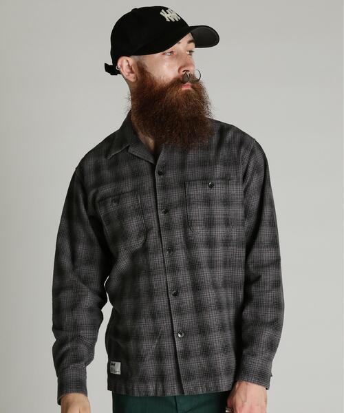 Schott N.Y.C（ショット） シャツ Schott/ショット/PRINT OMBRE CHECK