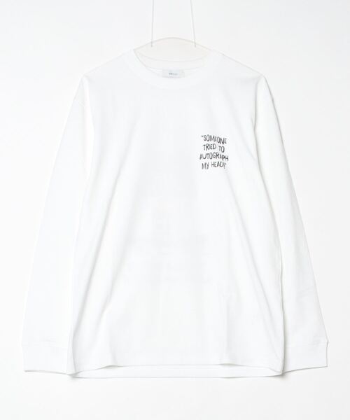 「PEANUTS」 長袖Tシャツ LARGE ホワイト メンズ_画像2
