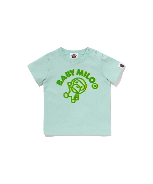 A BATHING APE（アベイシングエイプ） tシャツ RETRO PIXEL WINKING 