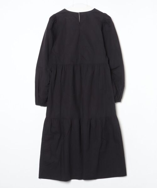「stradivarius」 長袖ワンピース S ブラック レディース_画像2