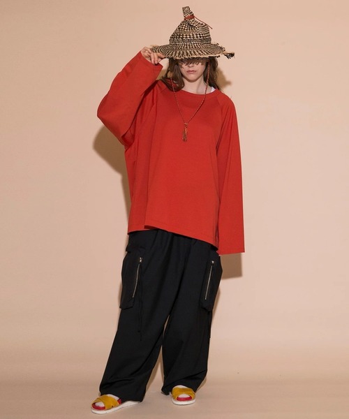 「my beautiful landlet」 長袖Tシャツ 0 ホワイト メンズ_画像7