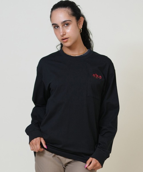 THE NORTH FACE（ザ ノースフェイス） 長袖カットソー M ブラック 