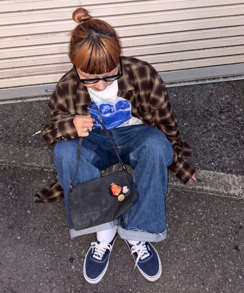 「CIAOPANIC TYPY」 長袖シャツ X-LARGE サックスブルー レディース_画像8