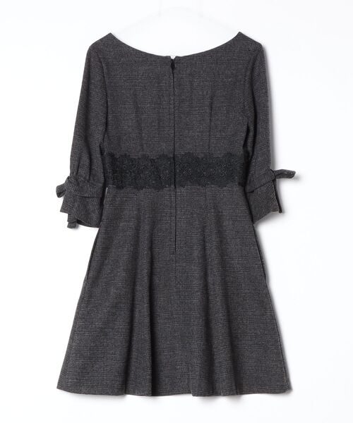 「JILL by JILL STUART」 7分袖ワンピース MEDIUM グレー レディース_画像2