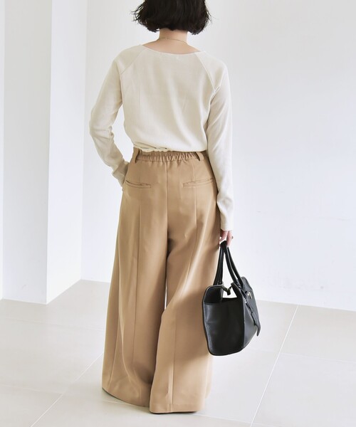 「quaranciel」 パンツ 38 キャメル レディース_画像4