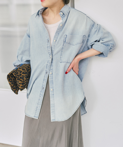 Spick＆Span（スピック アンド スパン） ブラウス シャツ 6ozデニム