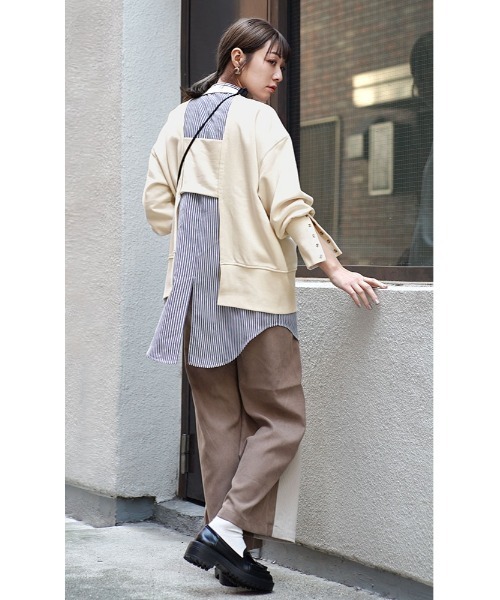 「e-zakkamania stores」 「Gleam」長袖カットソー フリー ブラック レディース_画像6