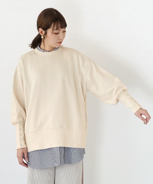 「e-zakkamania stores」 「Gleam」長袖カットソー フリー ブラック レディース_画像9