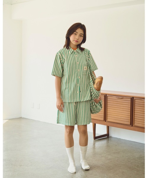 「common gull products.」 半袖シャツ フリー ピンク レディース_画像8