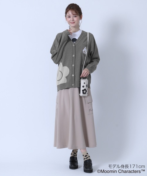 新品　MARY QUANT ニットカーディガン ピンク　お花ボタン　デイジー柄 MARY QUANT（マリークヮント） カーディガン マリークワント mary