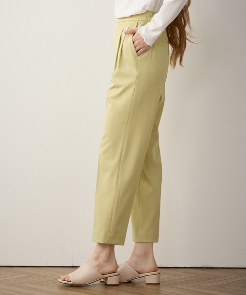 「LE SOUK HOLIDAY」 スラックス L イエロー レディース_画像3