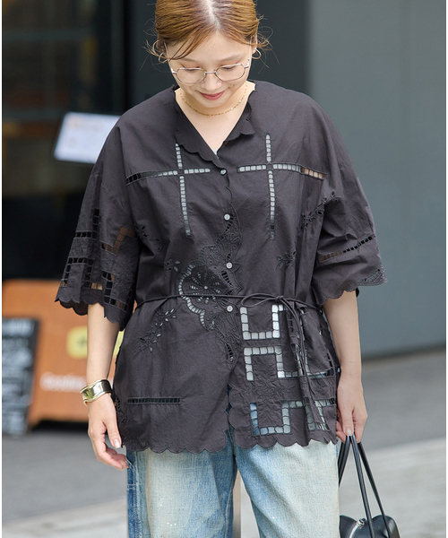 JOURNAL STANDARD（ジャーナルスタンダード） ブラウス シャツ INDIA