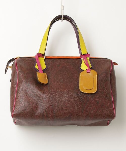 ETRO（エトロ） ハンドバッグ - ブラウン レディース : ZOZOTOWN Yahoo