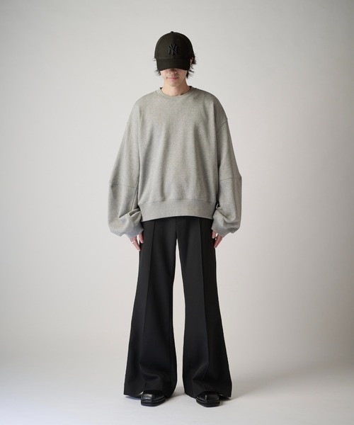 Lui's（ルイス） ワイドパンツ スラックス 「Neucon」PINTUCK WIDE