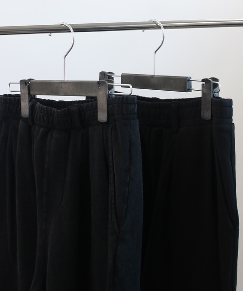「NYLAUS」 「yon」スウェットパンツ M ブラック メンズ_画像3