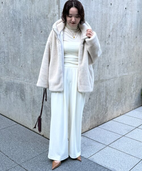 Loungedress（ラウンジドレス） ブルゾン アウター 「WEB限定」フード