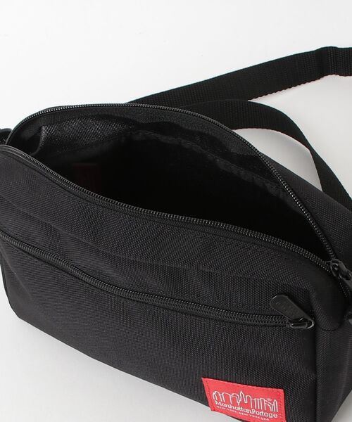 「Manhattan Portage」 ワンポイントショルダーバッグ - ブラック レディース_画像4