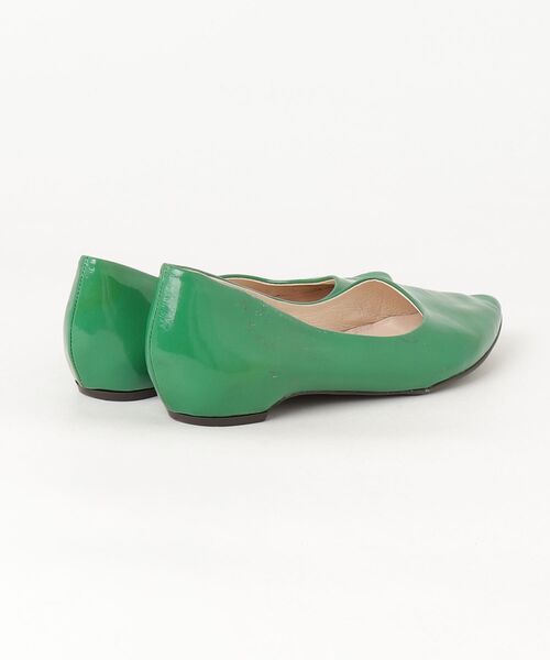 「tsumori chisato WALK」 フラットパンプス 23cm グリーン レディース_画像2