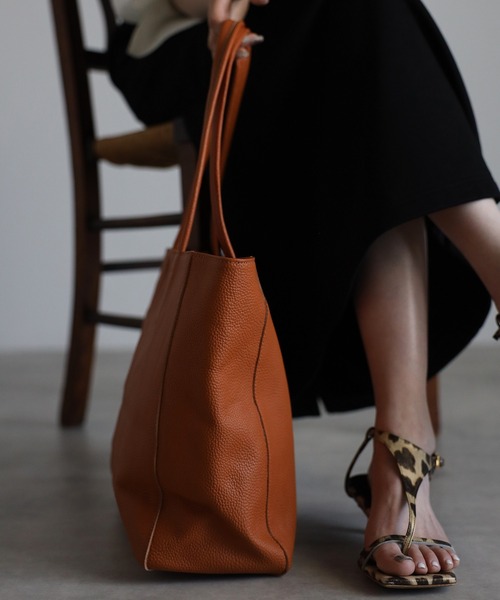 GUSCIO（グッシオ） ビジネスバッグ 「グッシオレザー」牛革 トート