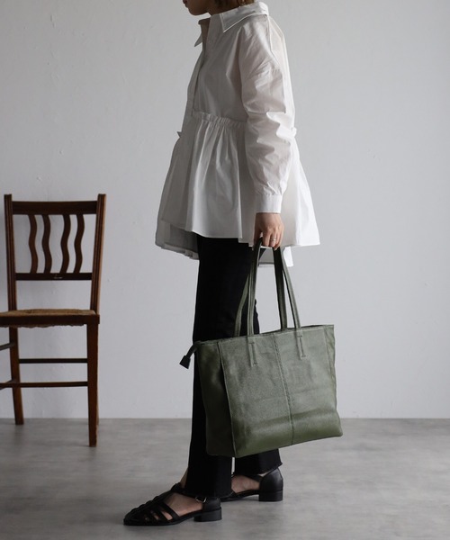 GUSCIO（グッシオ） ビジネスバッグ 「グッシオレザー」牛革 トート