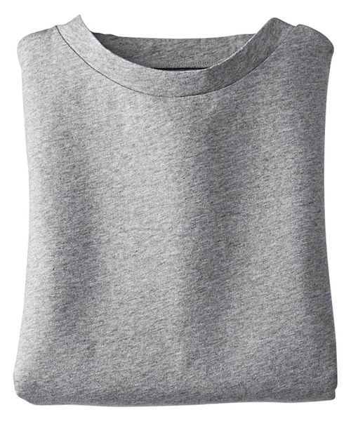 tシャツ 綿１００％抗菌防臭汗ジミ対策プルオーバー５枚組 レディース BELLUNA tシャツ 綿100％抗菌防臭汗ジミ対策プルオーバー5枚