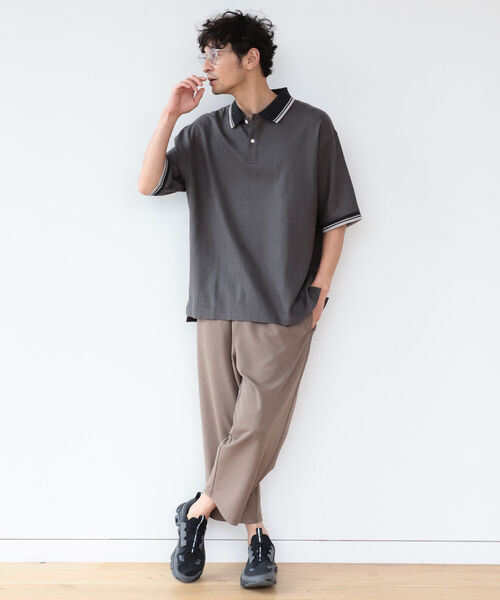 ポロシャツ B:MING by BEAMS / リネンシャツ地 ビッグポロシャツ|ZOZOTOWN |06