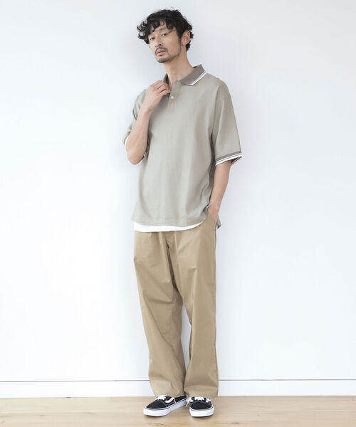 ポロシャツ B:MING by BEAMS / リネンシャツ地 ビッグポロシャツ|ZOZOTOWN |08