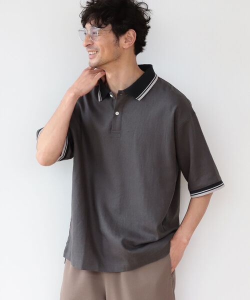 ポロシャツ B:MING by BEAMS / リネンシャツ地 ビッグポロシャツ|ZOZOTOWN |12