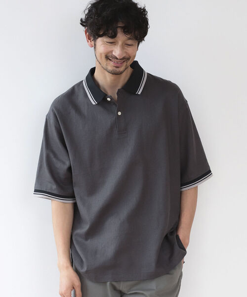 ポロシャツ B:MING by BEAMS / リネンシャツ地 ビッグポロシャツ|ZOZOTOWN |13