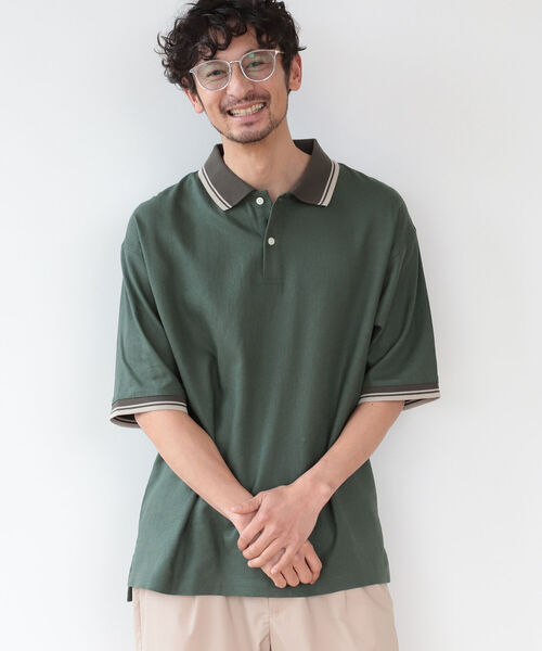 ポロシャツ B:MING by BEAMS / リネンシャツ地 ビッグポロシャツ|ZOZOTOWN |17