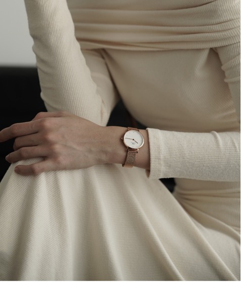 【新品未使用】Daniel Wellington 腕時計 Petite Petite Ashfield Silver | DW