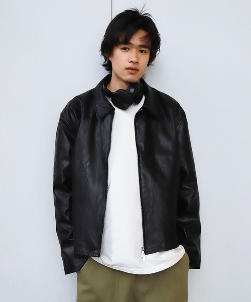 ALAND 革ジャン ライダース 「UNISEX」VASTIC／シンプルレザー