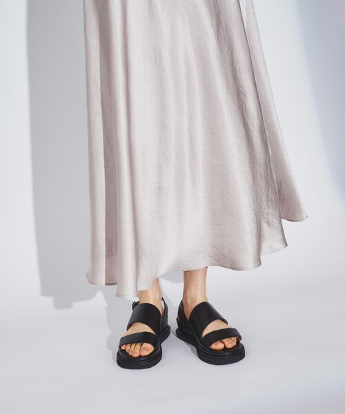 グレースコンチネンタル（GRACE CONTINENTAL）/サテンフレアスカート GRACE CONTINENTAL（グレースコンチネンタル） スカート サテンフレア