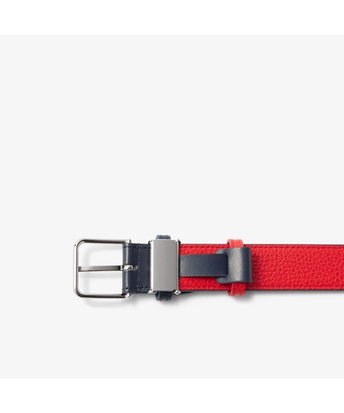 LACOSTE（ラコステ） ベルト バイカラーリバーシブルレザーベルト