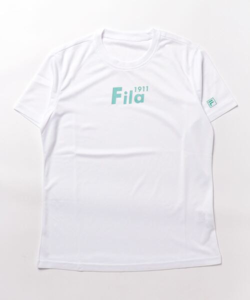 FILA（フィラ） tシャツ 半袖 「FILA:フィラ」レディースロゴ半袖T