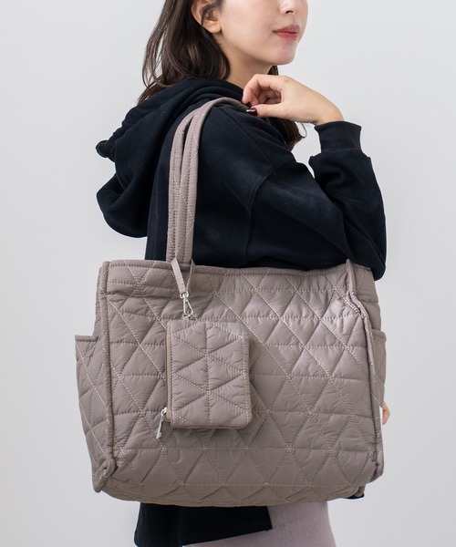 トートバッグ Fallett Resort Big Cross Bag Ivory FA2201EC01IV Filer | フィレール LaLaBegin別注 エバーグリーンダブル