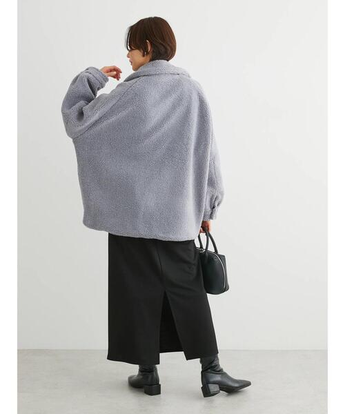 Green Parks（グリーンパークス） ジャケット ブルゾン 衿付きボア