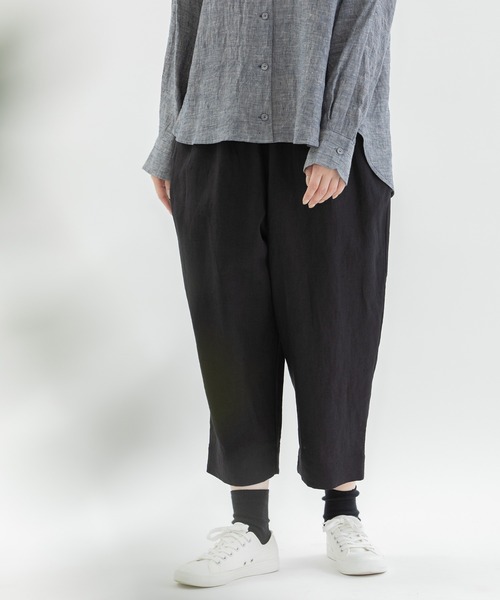 数量は多い  de nop nod ZOZOTOWN : レディース Pommeリネンパンツ パンツ パンツ