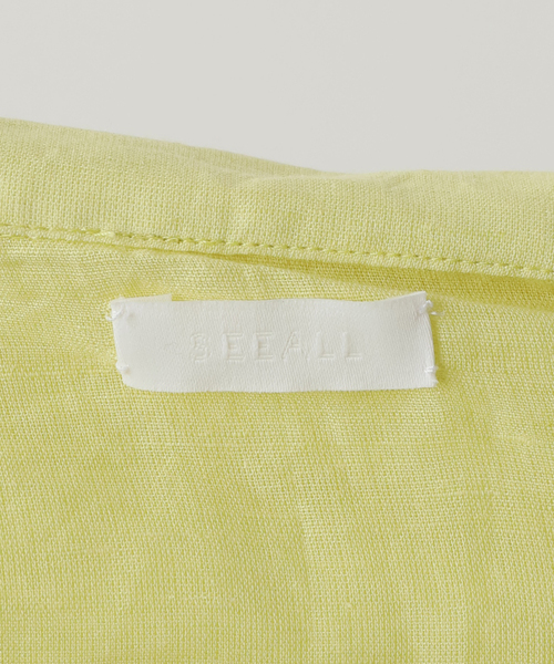 ブラウス シャツ 「SEEALL / シーオール」OVERSIZED SAILOR TOP：ブラウス レディース SEEALL ブラウス シャツ 「SEEALL / シーオール」OVERSIZED