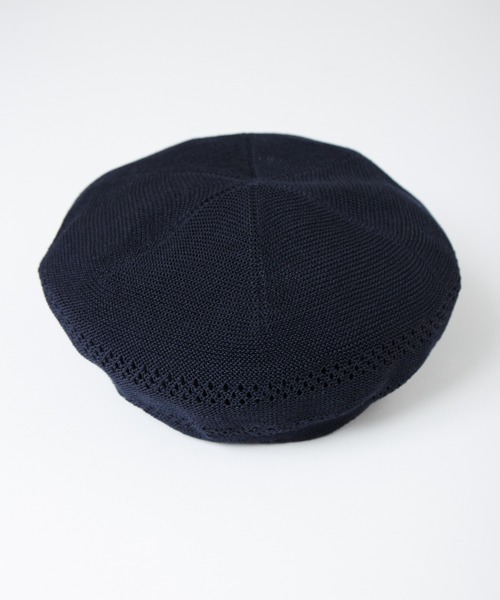 RACAL（ラカル） 帽子 ベレー帽 Whole Garment Single Knit Beret