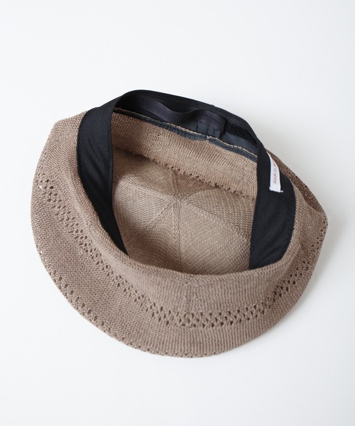 RACAL（ラカル） 帽子 ベレー帽 Whole Garment Single Knit Beret