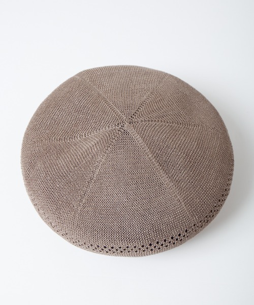 RACAL（ラカル） 帽子 ベレー帽 Whole Garment Single Knit Beret