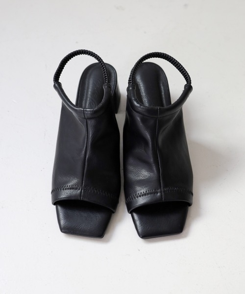 SESTO（セスト） サンダル ゴムストラップサボサンダル レディース