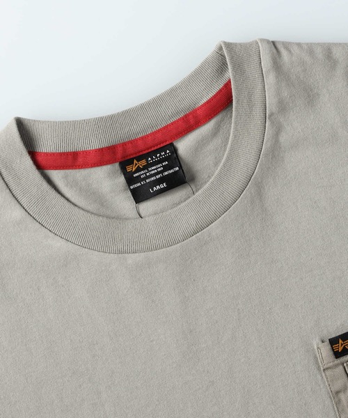 送料込★ALPHA INDUSTRIES★ Basic T Carbon 半袖Tシャツ ALSTYLE APPAREL&ACTIVEWEAR tシャツ メンズ 半袖 無地 厚手