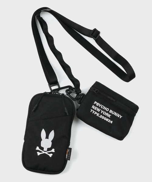 Psycho Bunny 大容量 ショルダーバッグ トートバッグ Psycho Bunny ショルダーバッグ CORDURA fabric ショルダー
