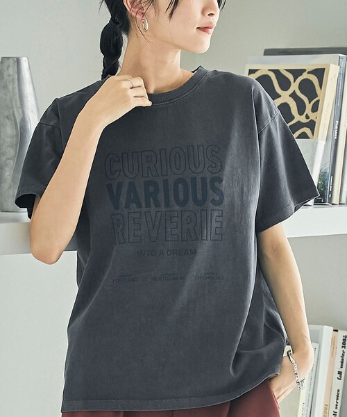 【STONE 】★送料関税込★ロゴアップリケコットンTシャツ 荒尾市 ARAO CITY / JIMOTOE Wear Local Japan ( jimoto_fash