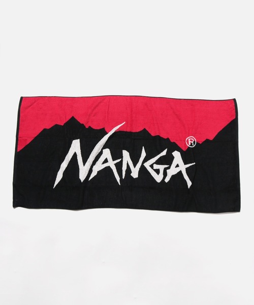 NANGA ハンカチ NANGA/ナンガ LOGO BATH TOWEL ロゴ バスタオル