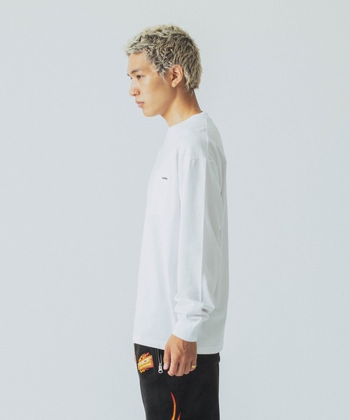 AUTHENTIC L/S TEAM POCKET TEE Sサイズ HUF SET BOX LOGO LS POCKET TEE - HUF Worldwide JP